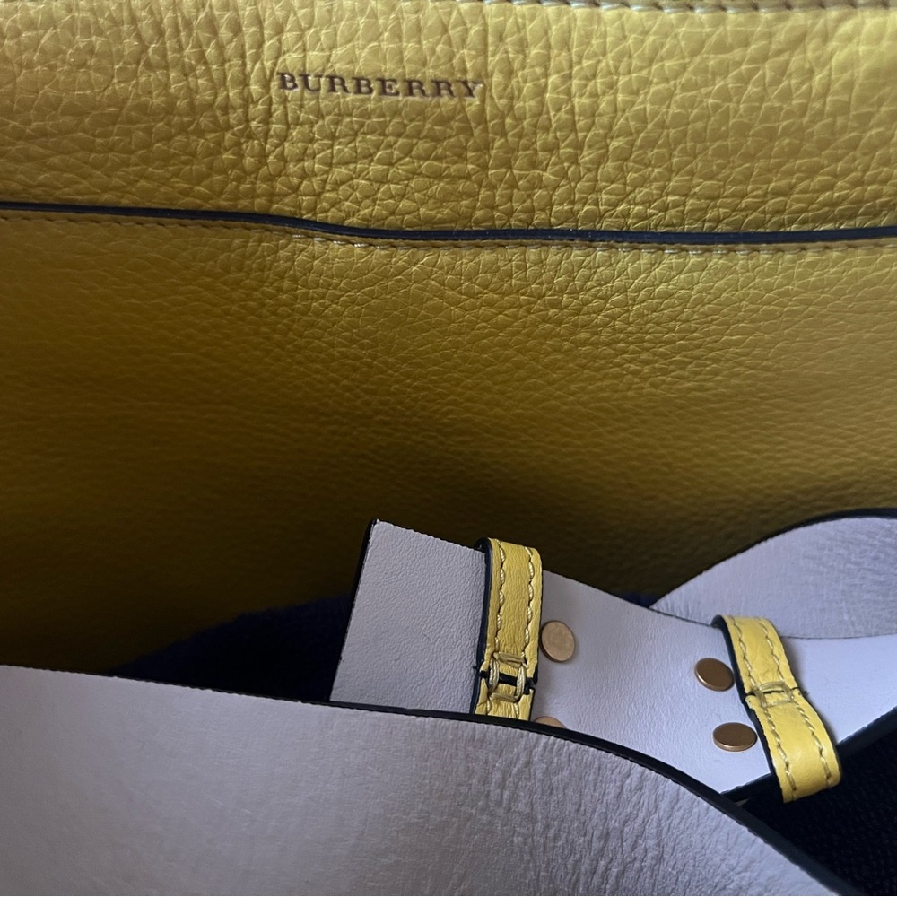 Burberry Belt bag YELLOW Lg with extra belt, Orginal dust bag included